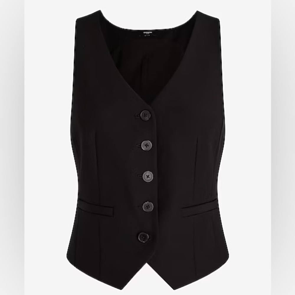 Express Black Women's Vest